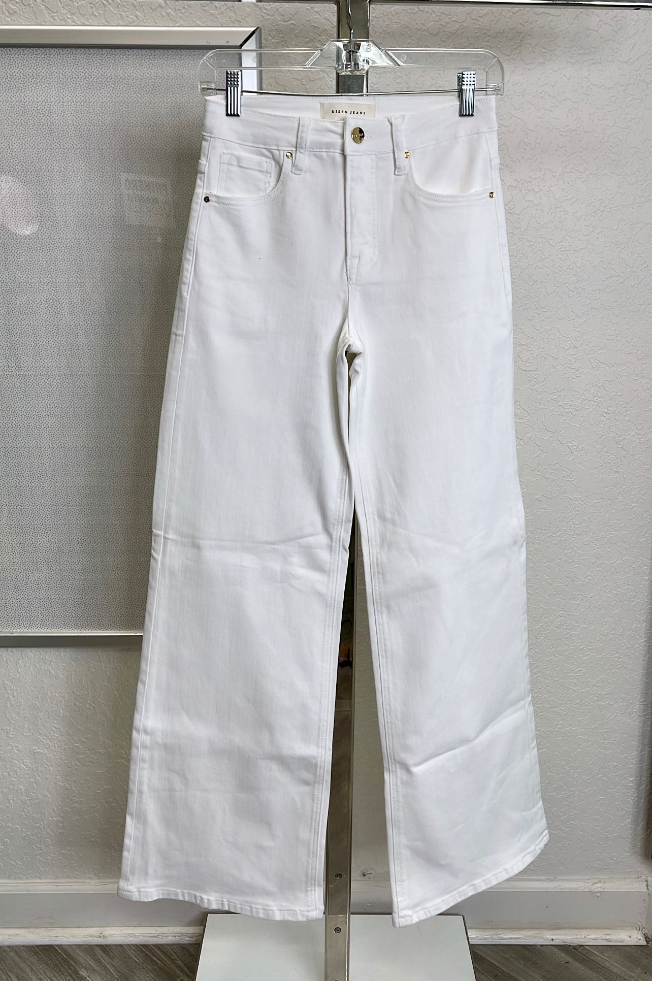 WHITE PANTS JEAN